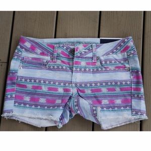 NWT Printed Midi Shorts