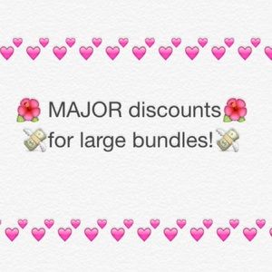 MAJOR DISCOUNTS FOR LARGE BUNDLES!