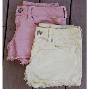 Pastel Shorts Set