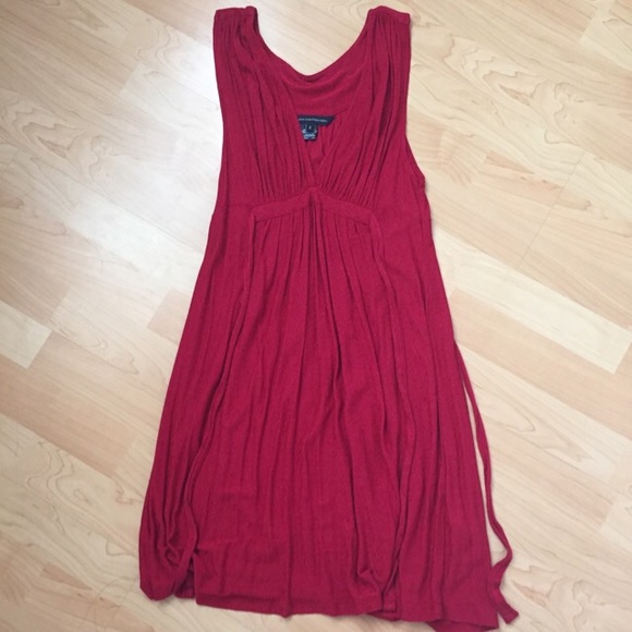 French connection red dress