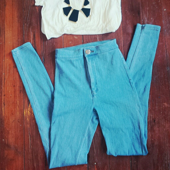 XS High waited jeggings!
