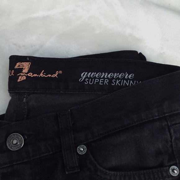 black jeans 7 for all mankind