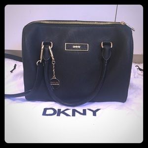 DKNY Saffiano Leather Medium Satchel