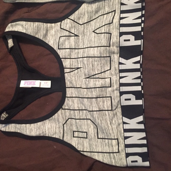 Pink bra top