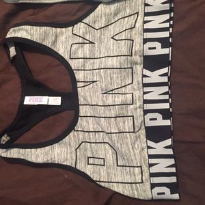 Pink bra top