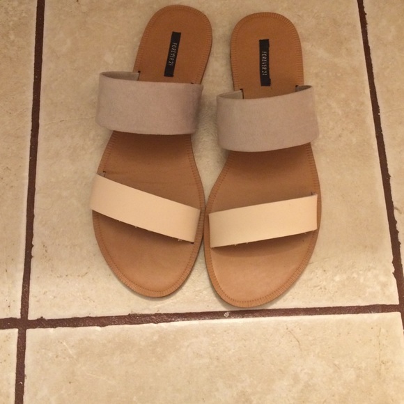 Tan sandals