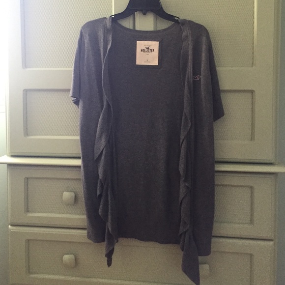 Grey Cardigan from Hollister