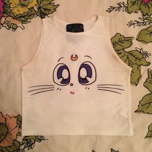O-mighty Artemis cat crop top