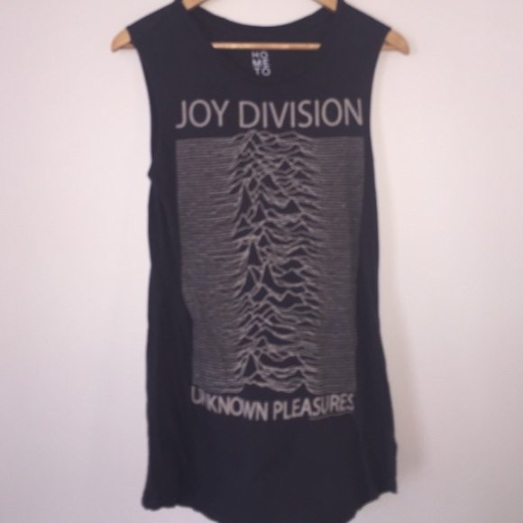 Grey Joy Division Unknown Pleasures Tank