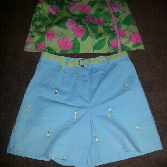 LILLY PULITZER shorts and SKIRT