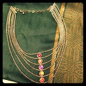 METAL POINTUS 6-Tier Necklace