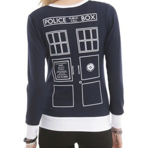 Doctor Who Her Universe Jack Tardis Cardigan