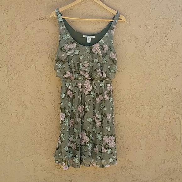 American Rag floral tank dress size Large