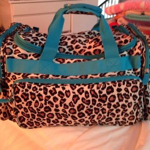 Cheetah overnight bag