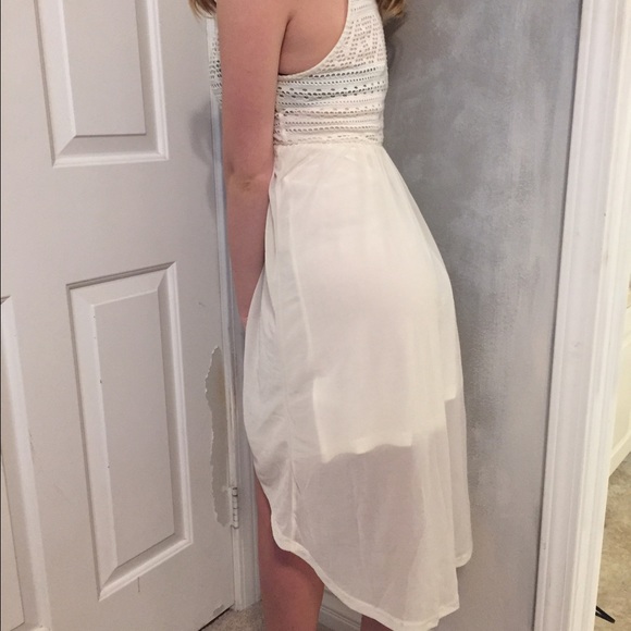 White high low boho dress - Picture 2 of 3