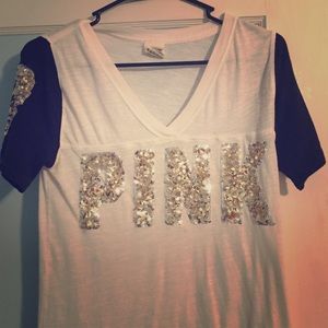 Pink bling shirt