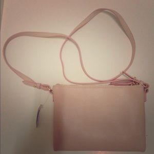 Faux leather cross body/shoulder bag