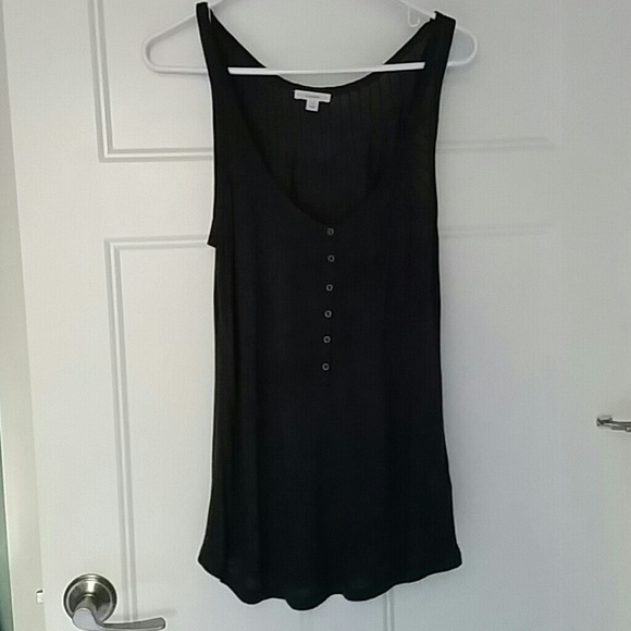 Grey Never Worn Caslon  Tank - Size Small