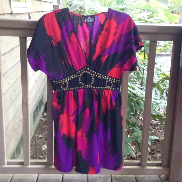 Multi-colored dress