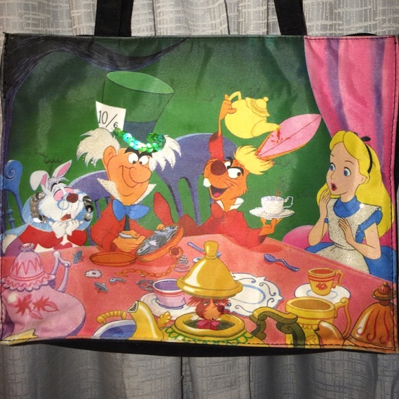 Alice in wonderland purse or tote Disney