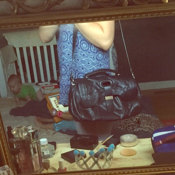 Black Medium sized BOTKIER satchel - Picture 1 of 3