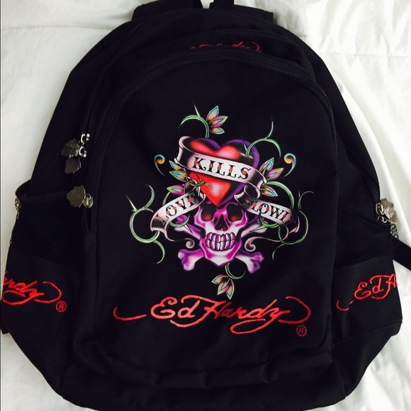 Authentic Ed Hardy Backpack