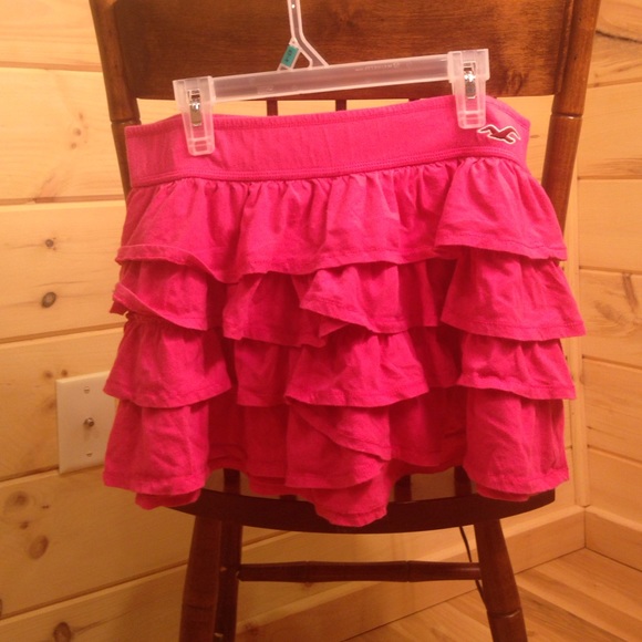 Hollister Pink Mini Skirt