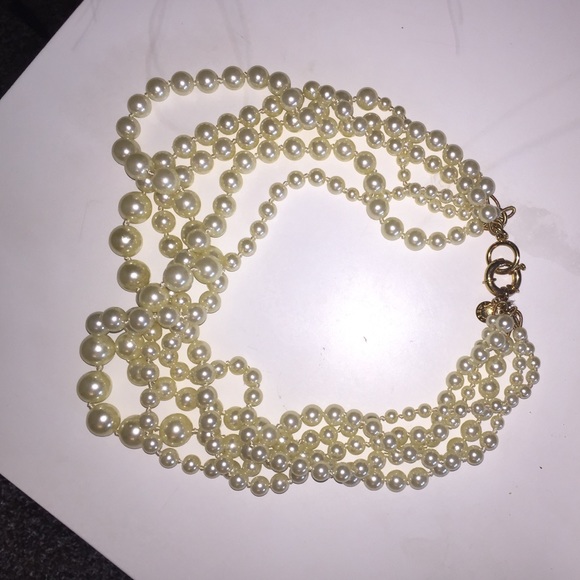 J crew pearl necklace