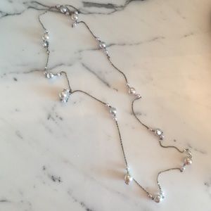 SALE❗️ Long pearl accented necklace