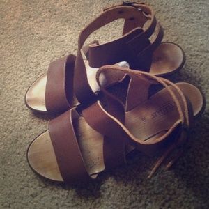 Seychelles leather sandal