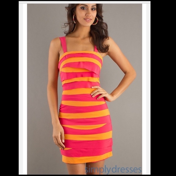 MINUTE short multi color dress size S