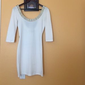 White Gold Rush dress