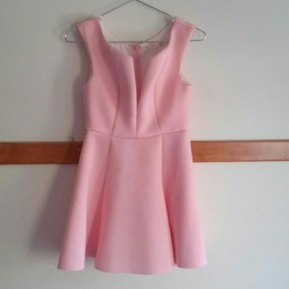 Pink skater Dress