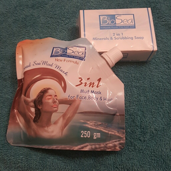 Dead Sea mud mask & soap