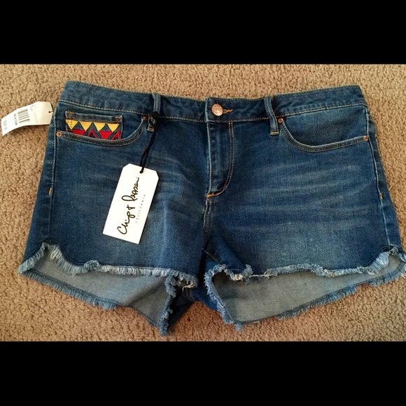 NWT Chip & Pepper jean shorts size 32 - Picture 2 of 4
