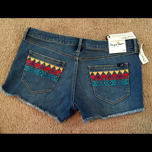 NWT Chip & Pepper jean shorts size 32 - Picture 3 of 4