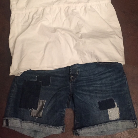 GAP Pants - Gap boyfriend distressed denim cutoff shorts 31 12