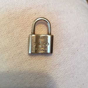 Tiffany Lock Charm