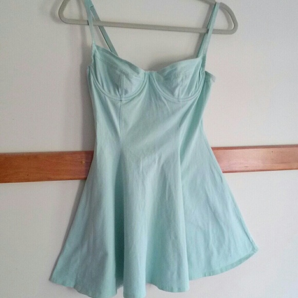 American Apparel Skater Bustier Dress