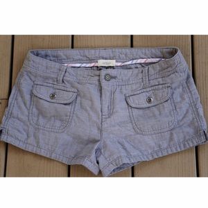 NWOT Gray Cargo Shorties