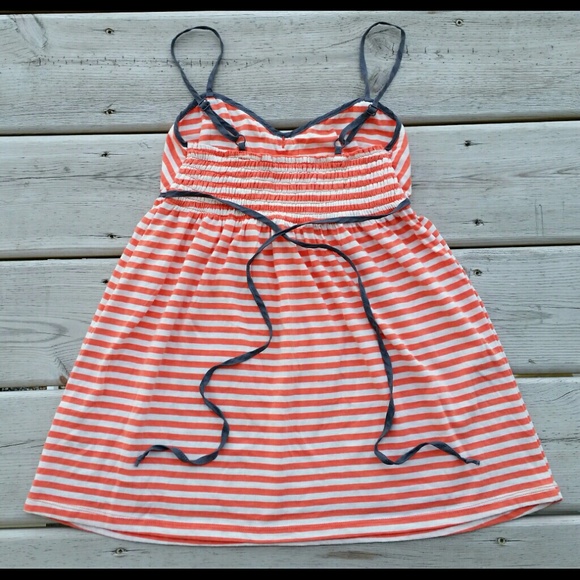 Coral/Graphite Flowy Tank - Picture 2 of 4