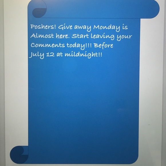GIVE AWAY MONDAY!!