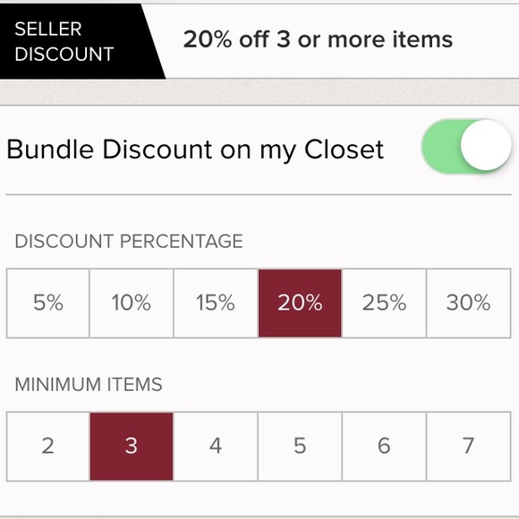 BUNDLE DISCOUNT!