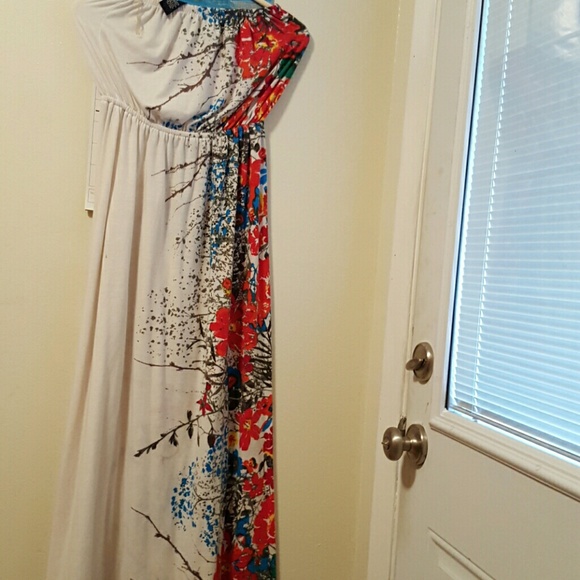 Strapless Maxi Dress