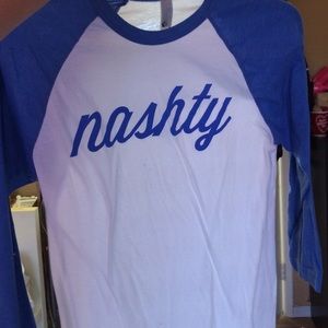 Nashty baseball tee