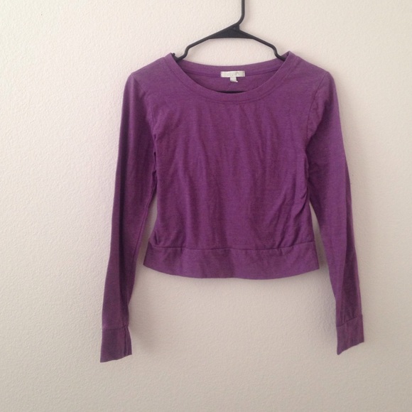 purple sweater