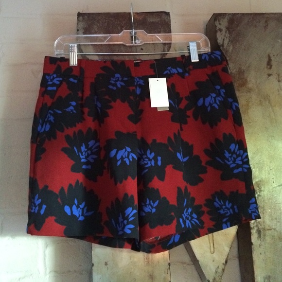 J. Crew Firework Floral Shorts - Picture 2 of 4