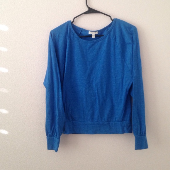 blue sweater