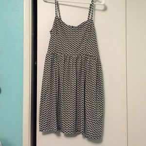 Chevron Print Dress