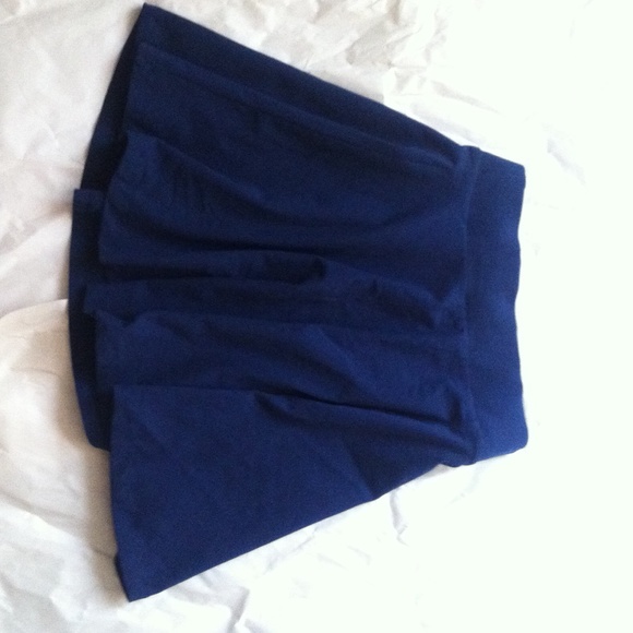 Navy skirt